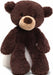 Fuzzy Chocolate Bear 15"