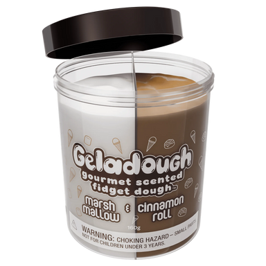 Geladough Marshmallow & Cinnamon Roll Scented Fidget Dough