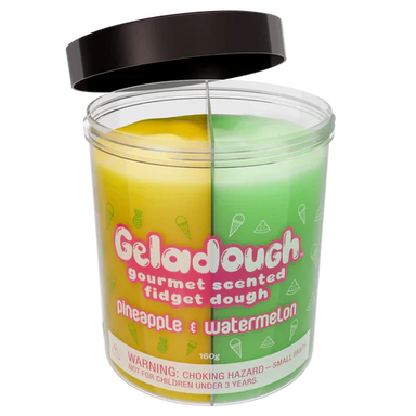 Geladough Pineapple & Watermelon Scented Fidget Dough