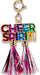 Gold Cheer Spirit Charm