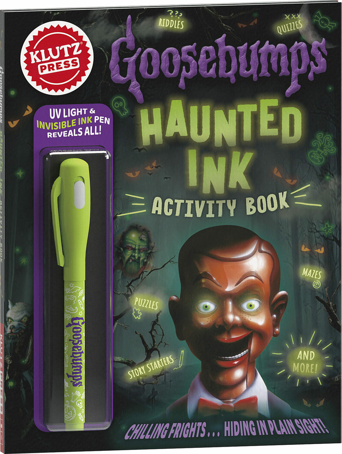 Goosebumps Haunted Ink Activity Book