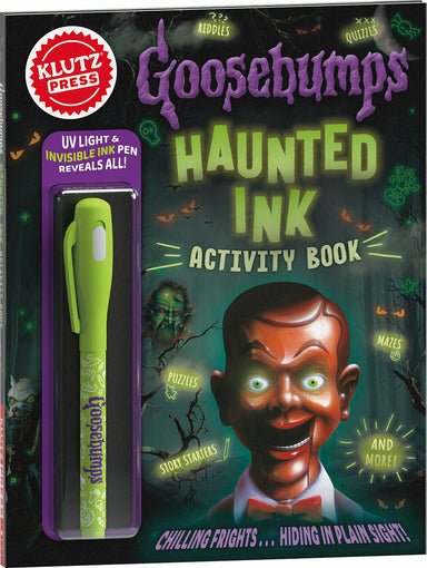 Goosebumps Haunted Ink Activity Book