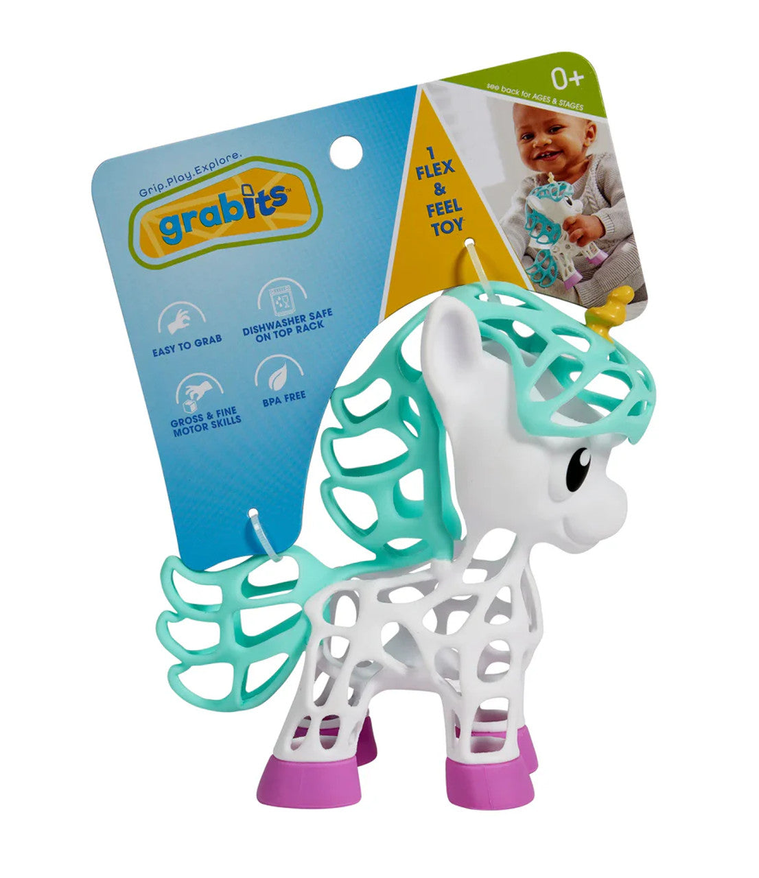 Grabits Grip-i-mals Unicorn