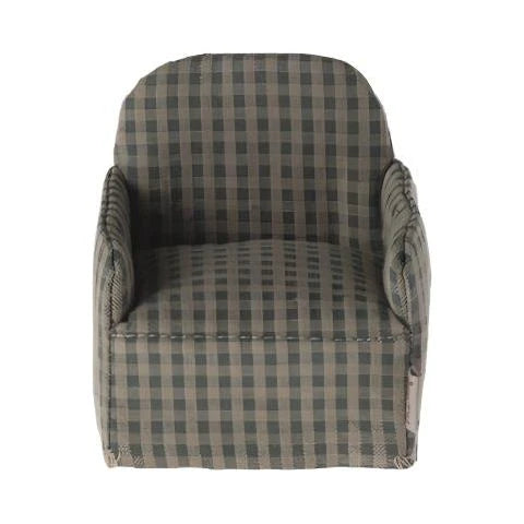 Green Checker Chair for Mouse