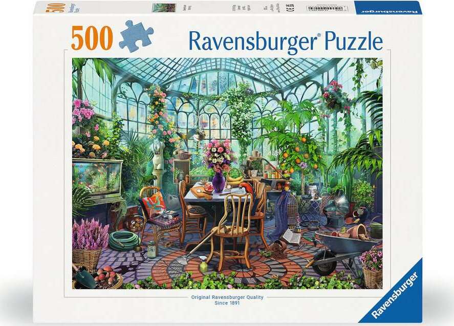 Greenhouse Morning 500 pc Puzzle