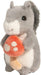 Grey Squirrel with Mushroom