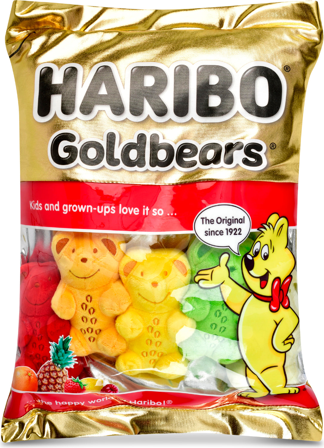 Haribo Gummy Bears Plush in Packaging