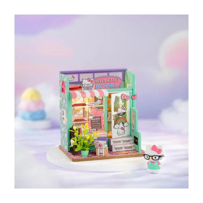 Hello Kitty's Book Store DIY Miniature Kit