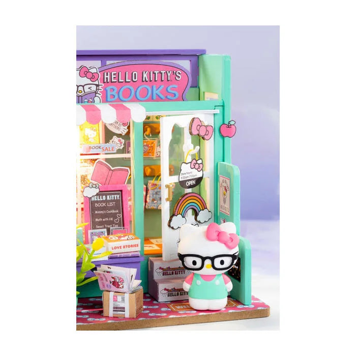 Hello Kitty's Book Store DIY Miniature Kit