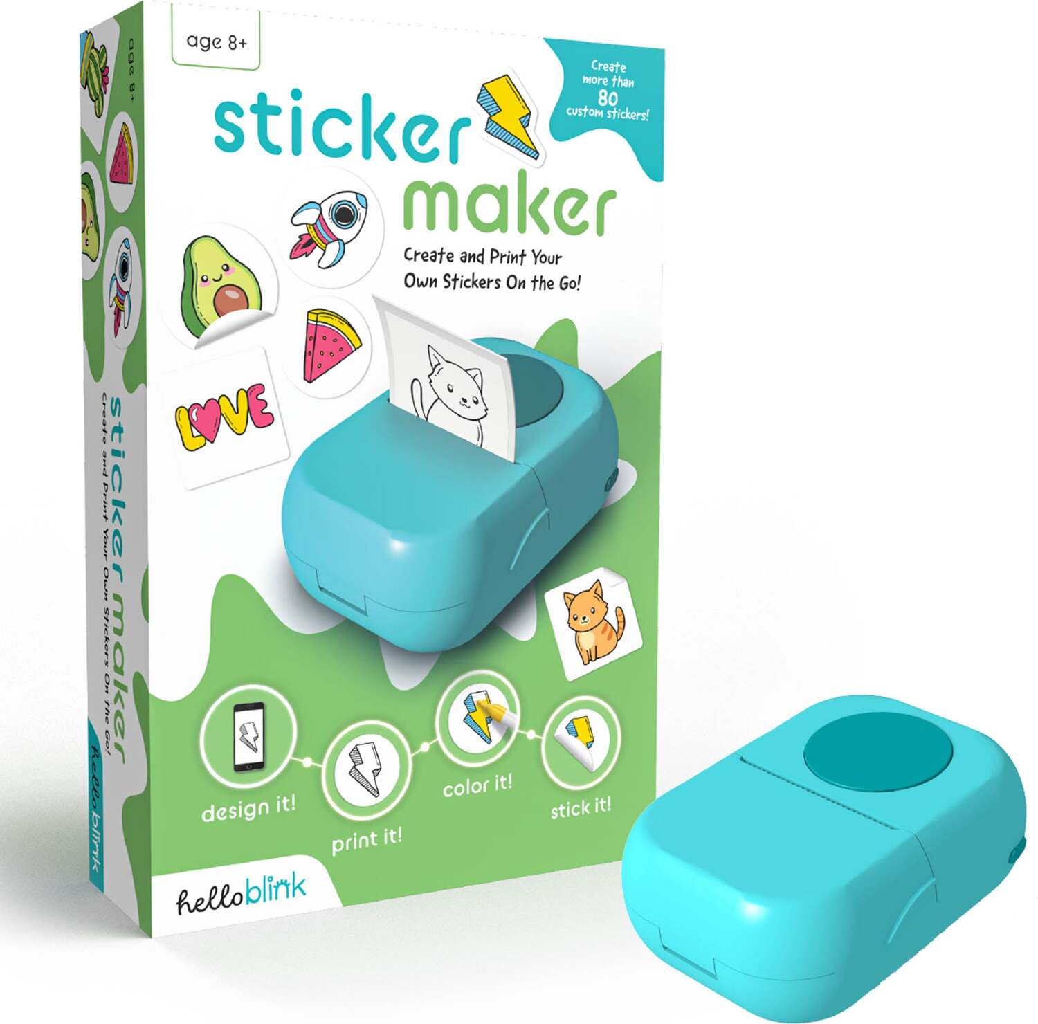 Hello Blink Sticker Maker