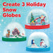 Holiday Make Your Own Snow Globes