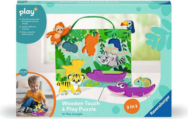 In the Jungle Touch & Play Wooden Puzzle