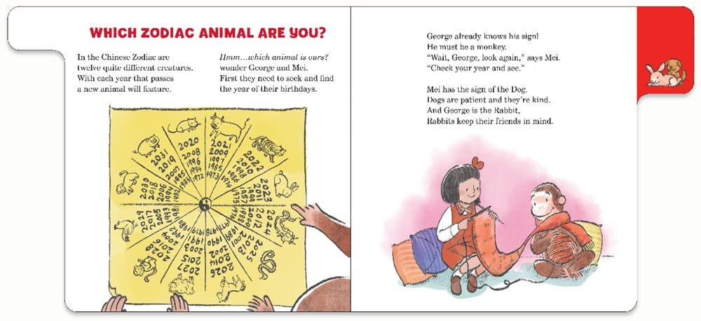 It's Chinese New Year, Curious George! Board Book