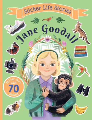 Jane Goodall Sticker Life Stories Activity Book