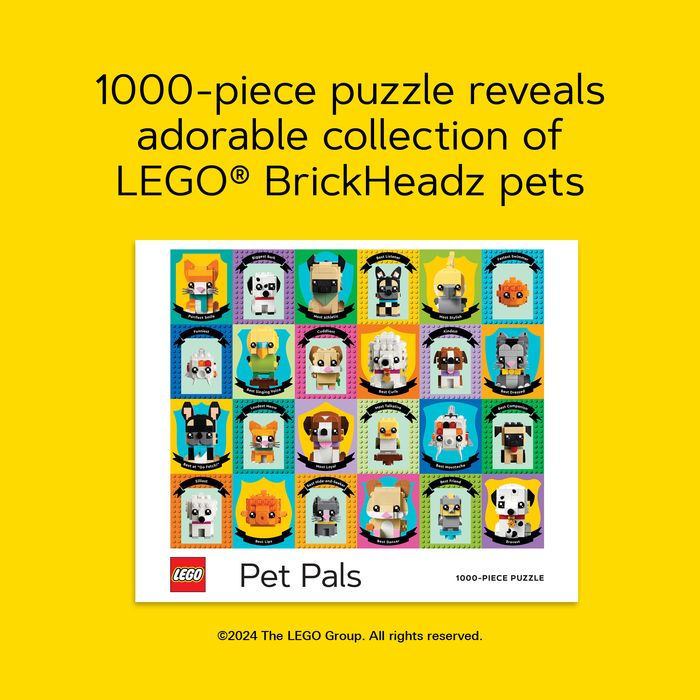 LEGO Pet Pals 1,000 pc Puzzle