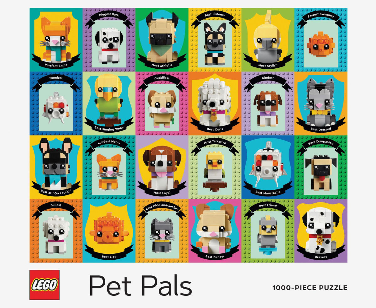 LEGO Pet Pals 1,000 pc Puzzle