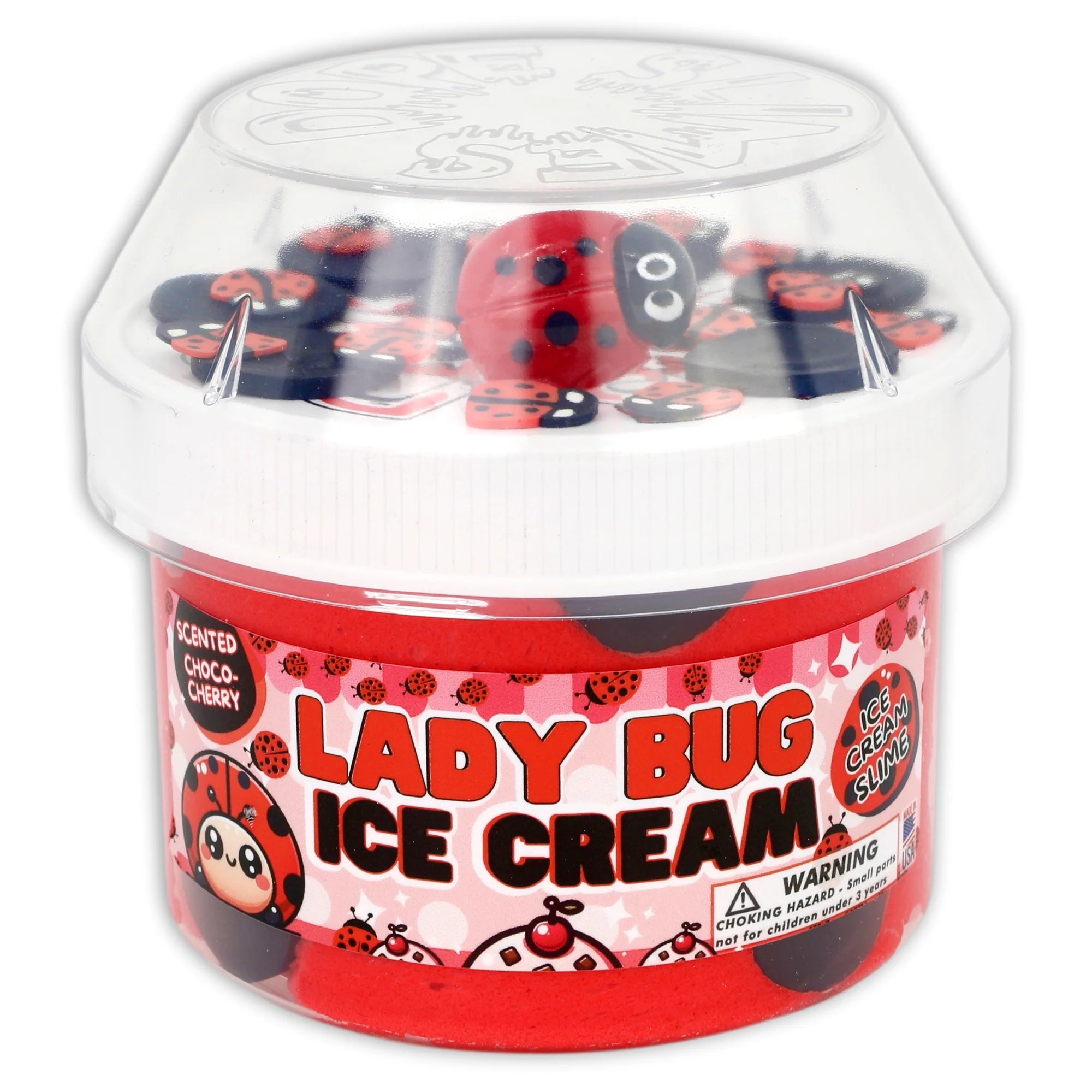 Ladybug Ice Cream Dope Slimes