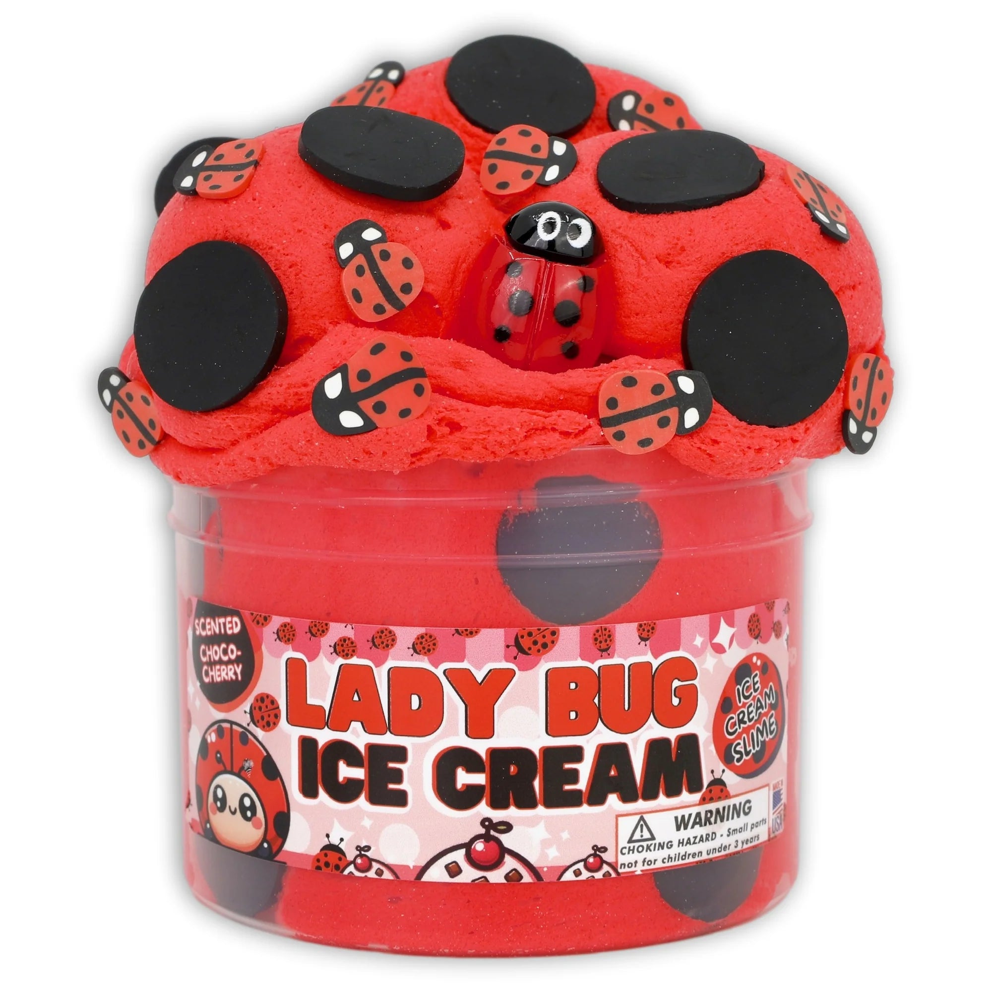 Ladybug Ice Cream Dope Slimes