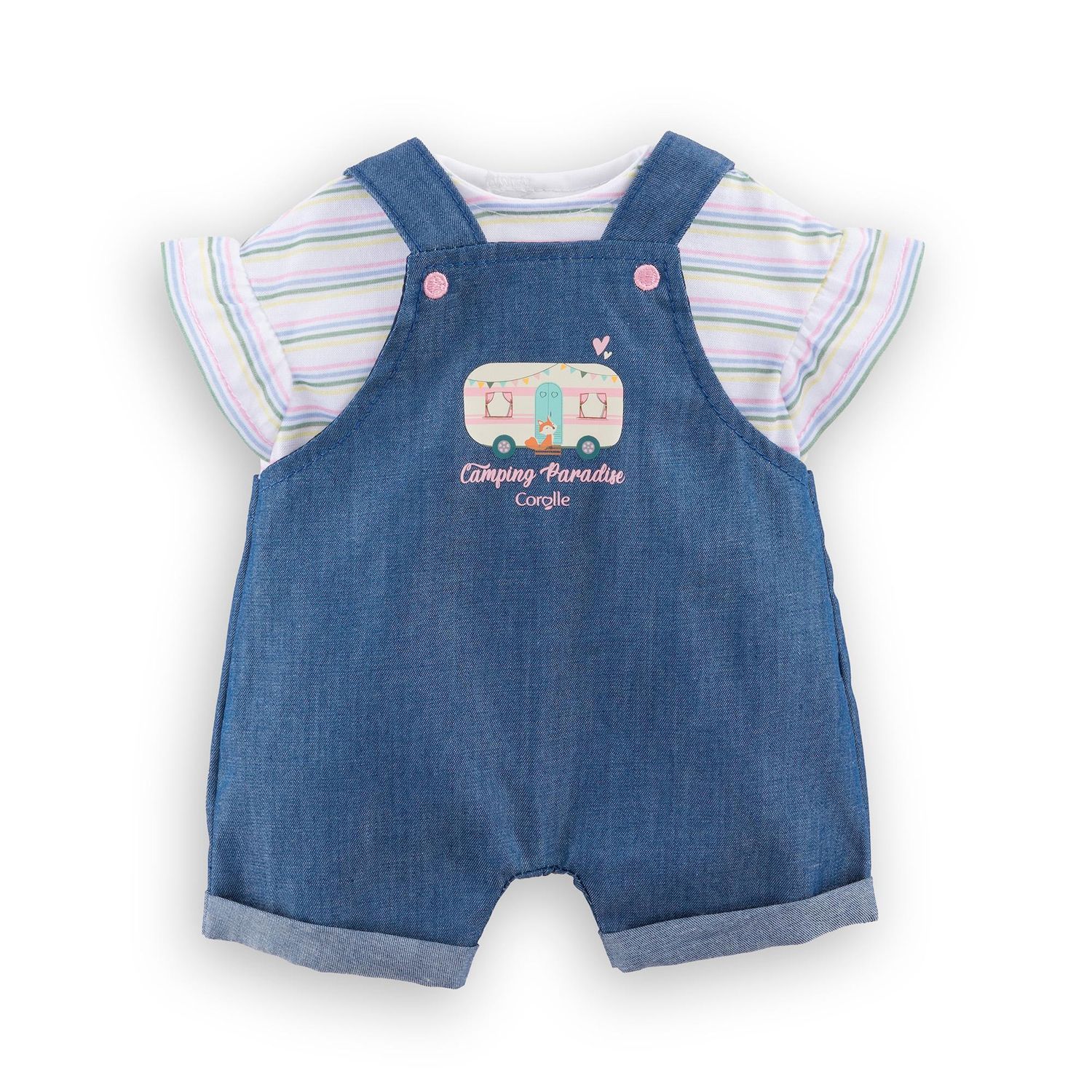 Little Explorer Romper & T-Shirt for 12" Dolls