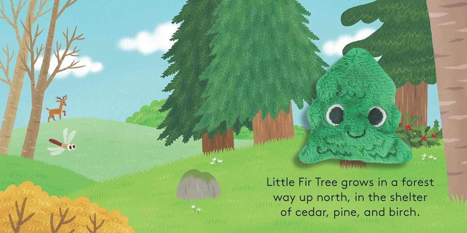 Little Fir Tree Finger Puppet Board Book