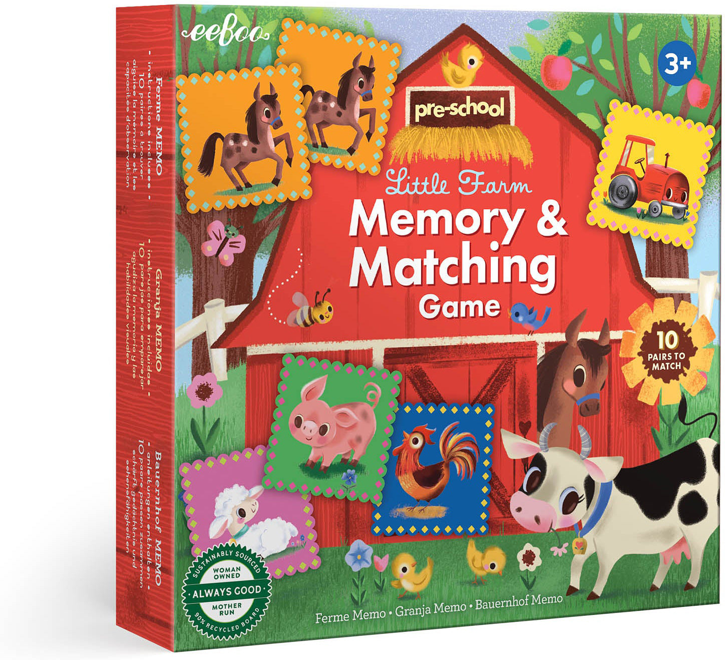 Little Farm Memory & Matching Game