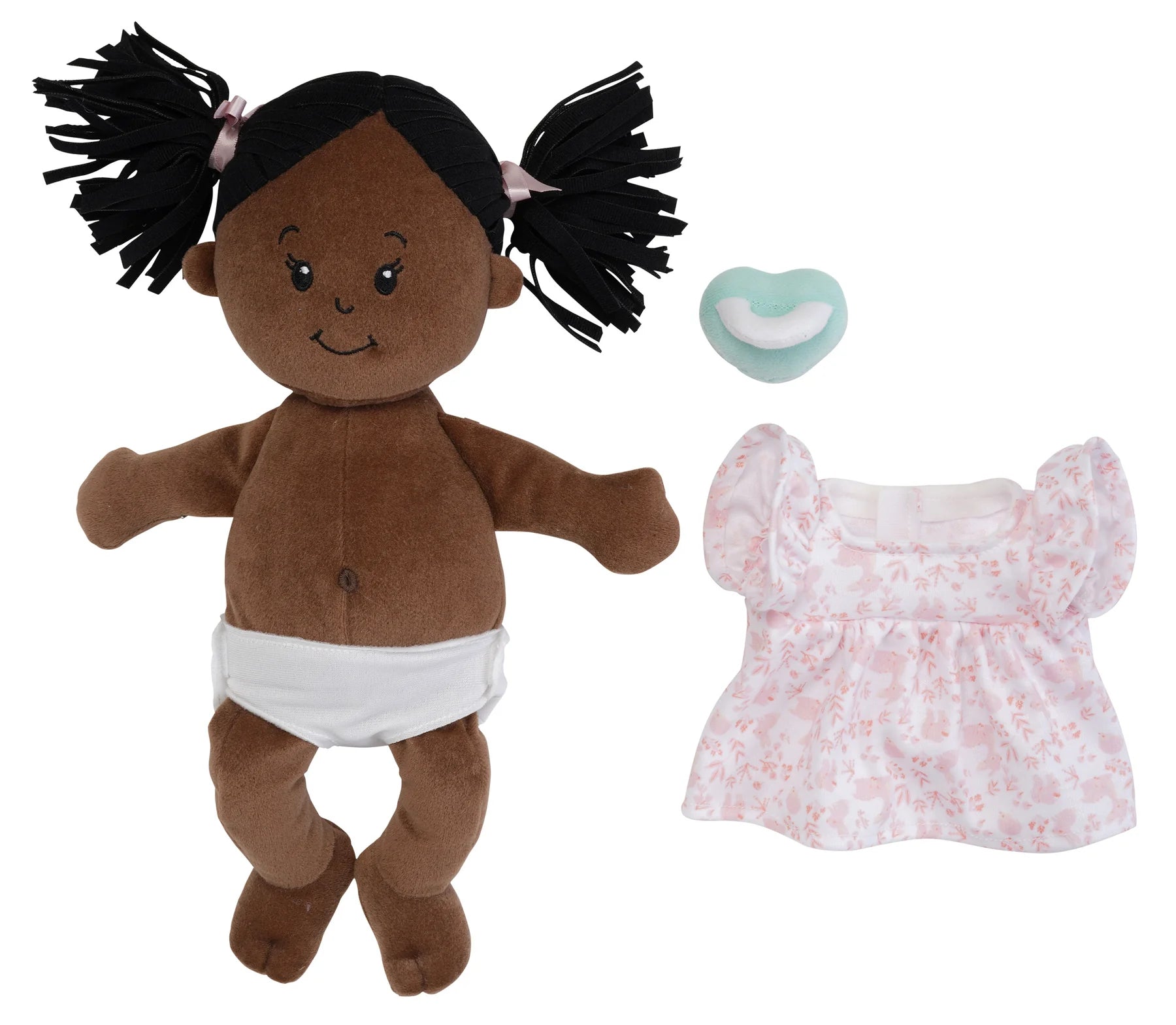Love, Stella Doll Brown with Black Pigtails