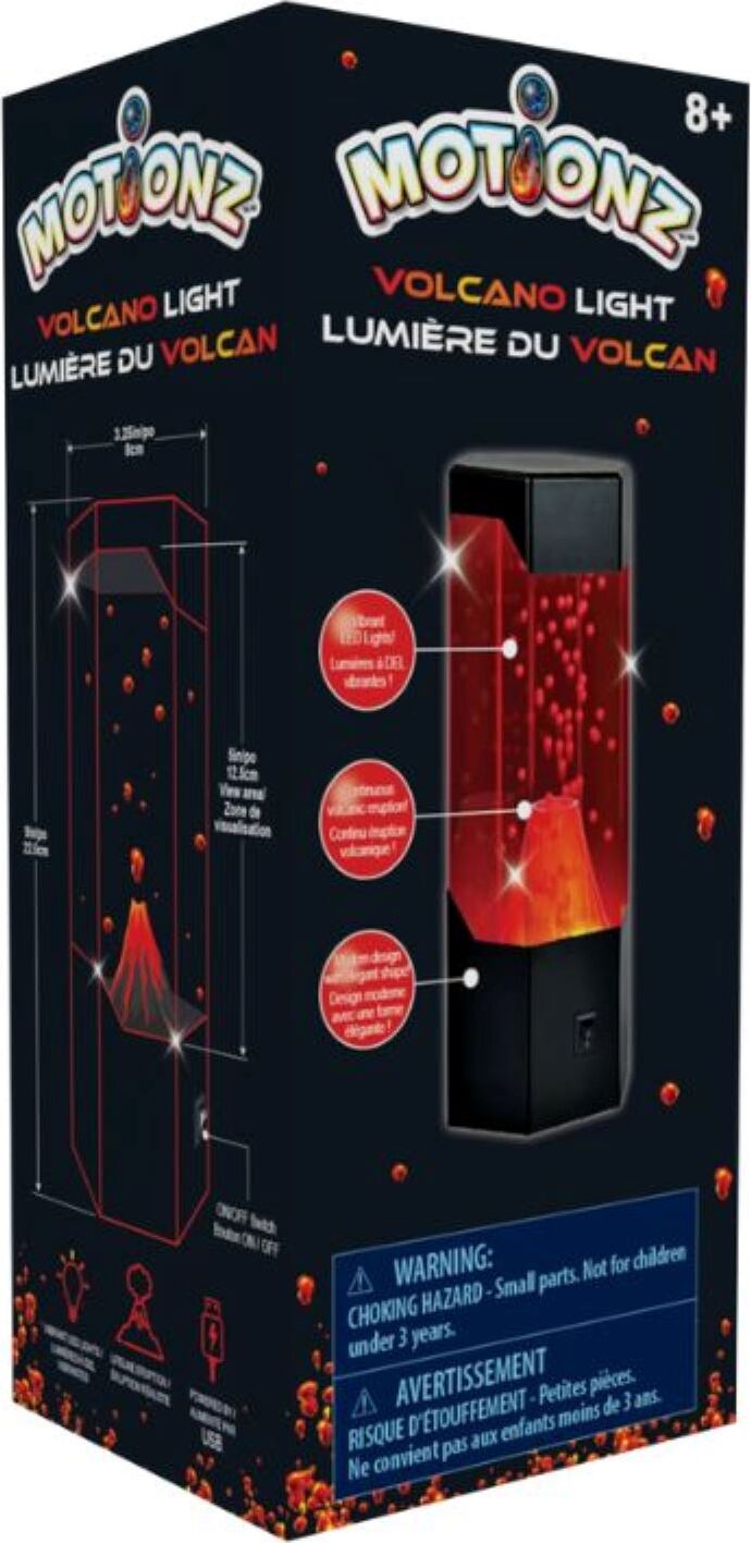 MOTIONZ LED Volcano Lamp