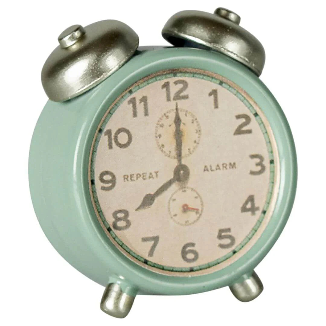 Maileg Alarm Clock for Mouse in Mint