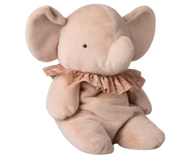 Maileg Big Elephant Plush in Powder