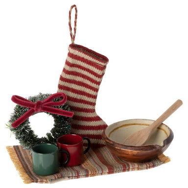 Maileg Cozy Christmas Set for Mouse