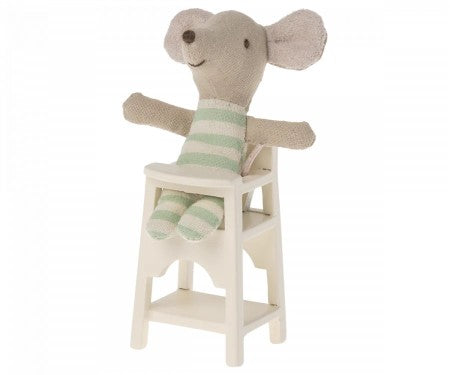 Maileg High Chair for Mouse in Off White