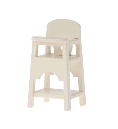 Maileg High Chair for Mouse in Off White