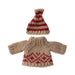 Maileg Knitted Sweater & Hat for Mum Mouse