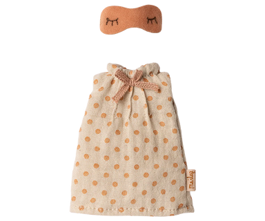 Maileg Light Grey Nightgown for Mum Mouse