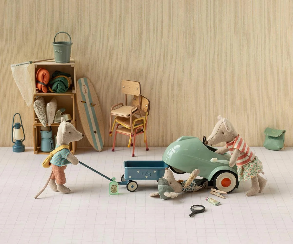 Maileg Light Mint Car for Mouse