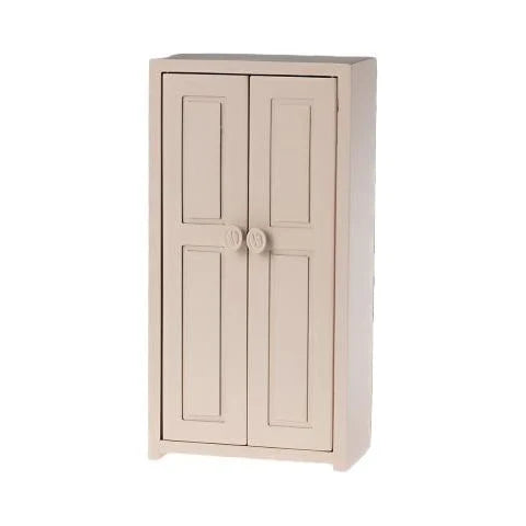 Maileg Light Rose Mouse Wooden Closet