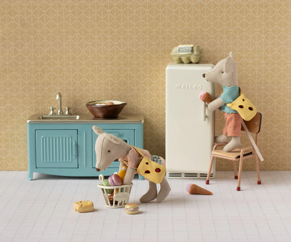 Maileg Little Brother Mouse Clothes & Bag