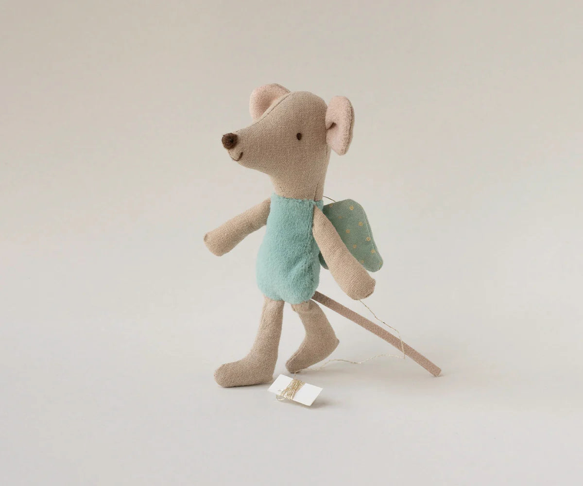 Maileg Little Fairy Mouse in Mint