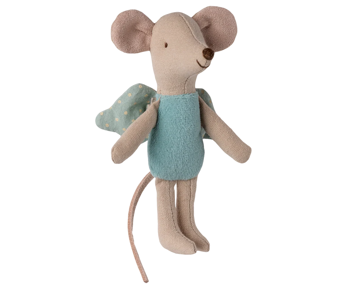 Maileg Little Fairy Mouse in Mint