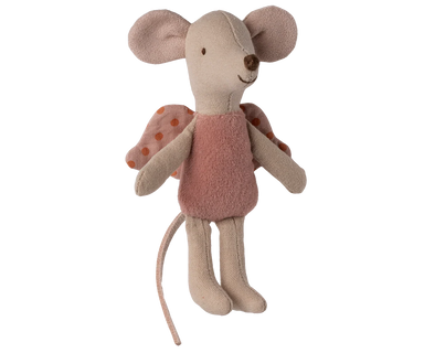 Maileg Little Fairy Mouse in Rose