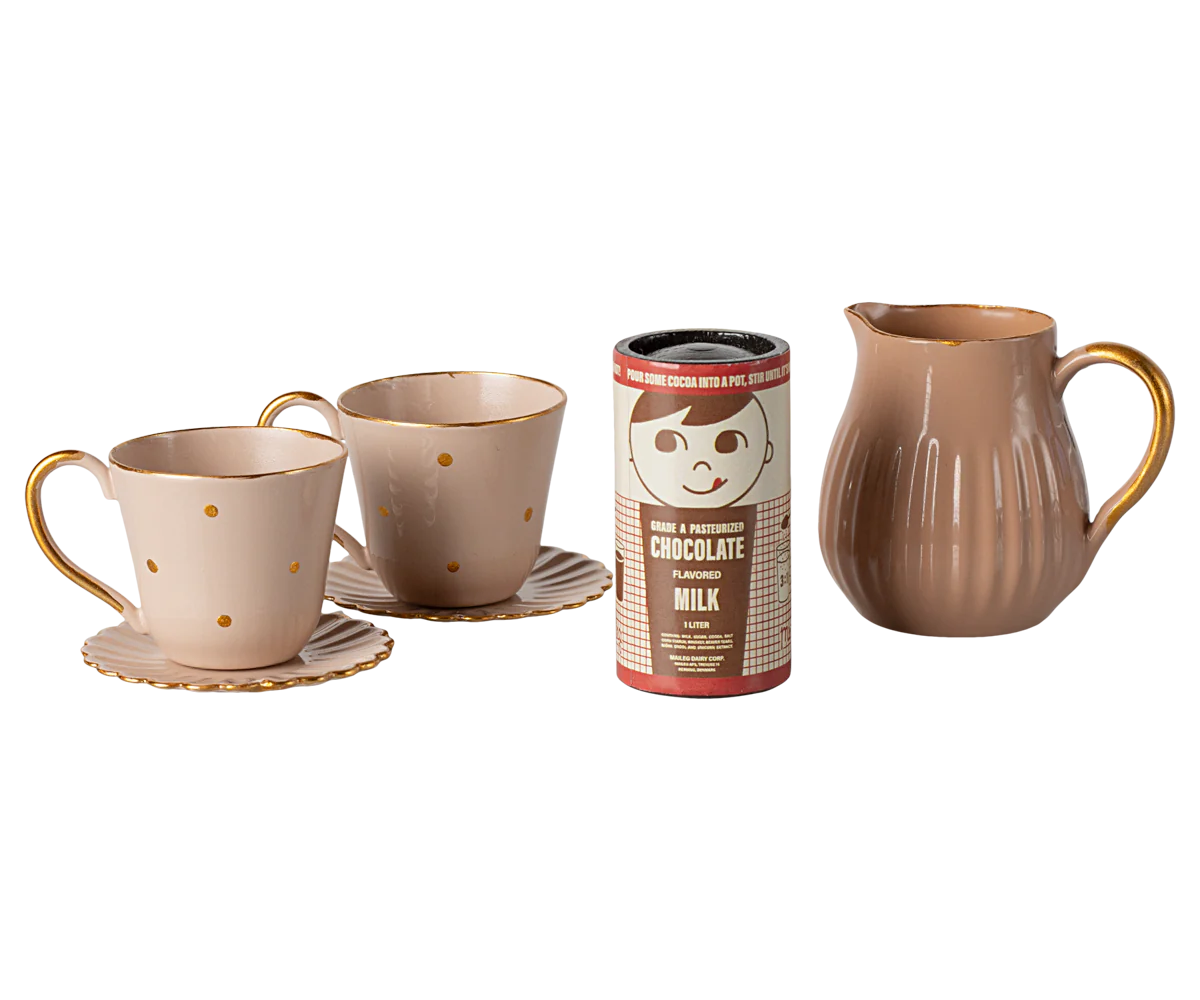 Maileg Mini Hot chocolate Set for Mouse