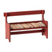 Maileg Red Mouse Bench