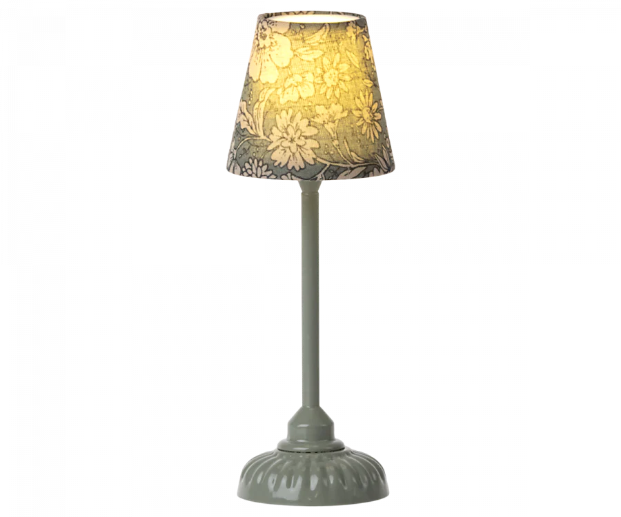 Maileg Vintage Small Floor Lamp in Dark Mint