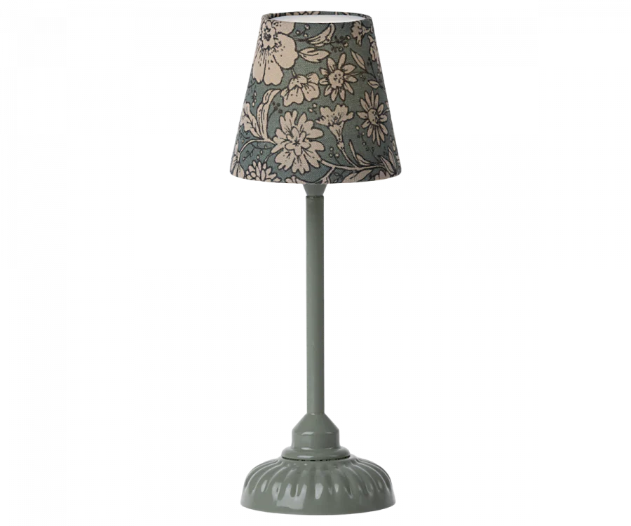 Maileg Vintage Small Floor Lamp in Dark Mint