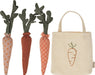 Maileg Carrots in a Shopping Bag