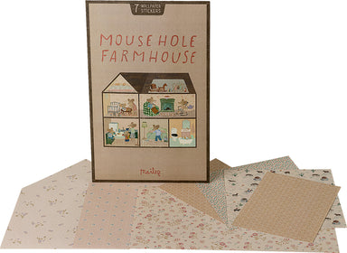 Maileg Wallpaper for Mouse Hole Farmhouse