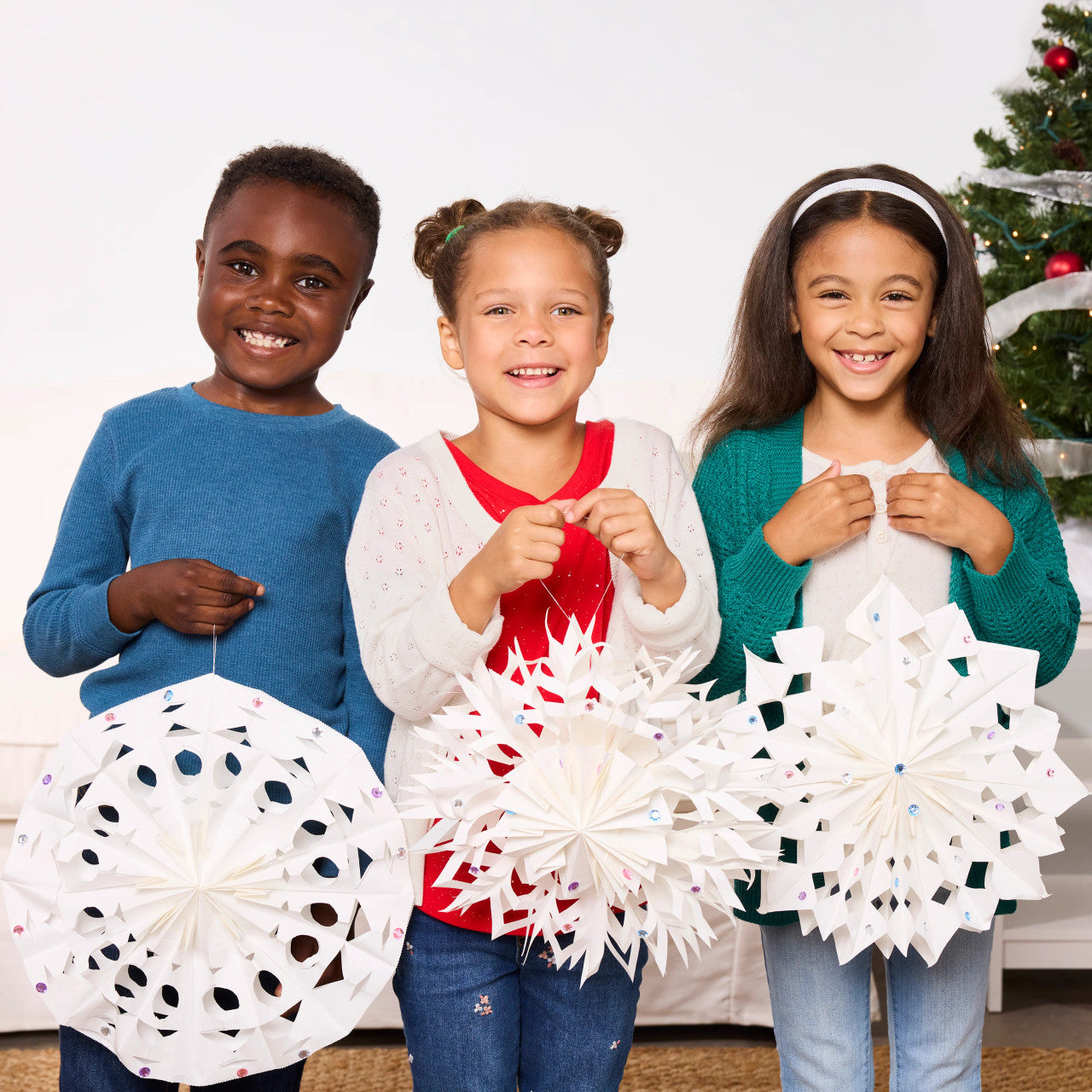 Holiday Make Your Own Snowflake Ornaments