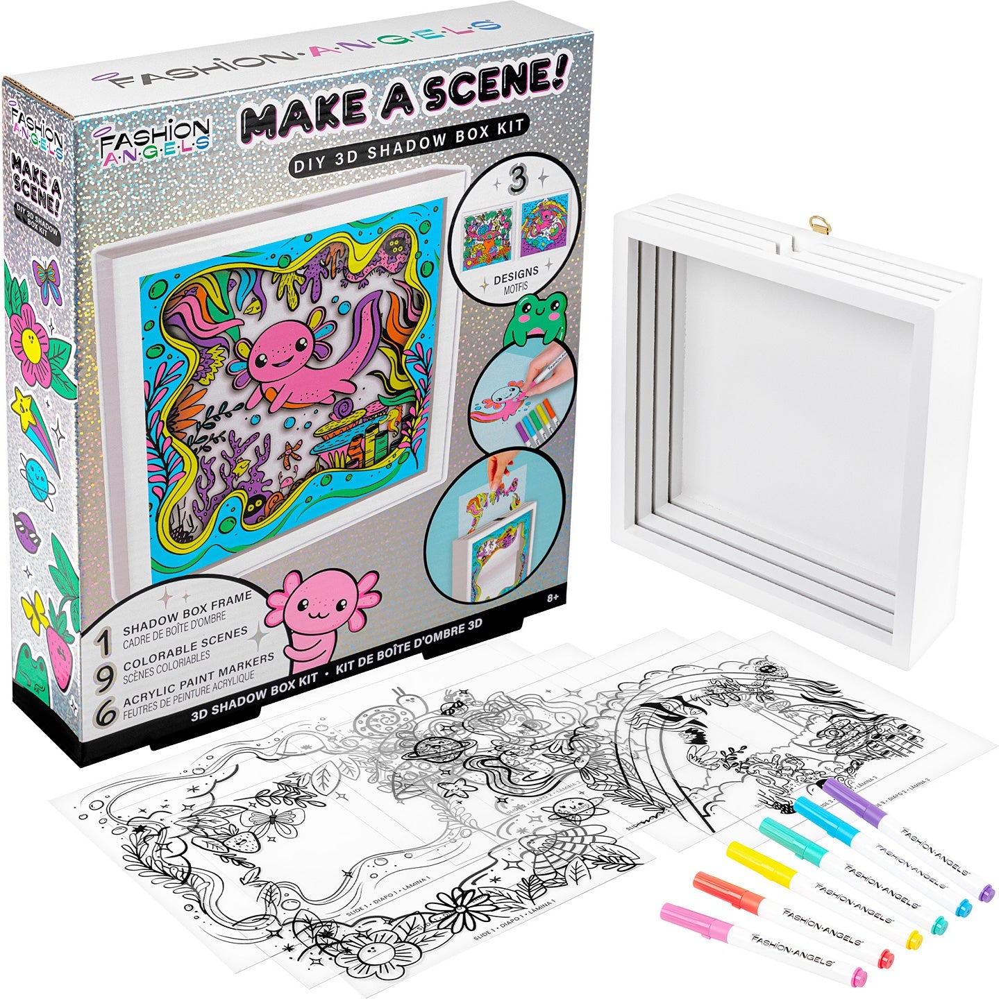 Make A Scene! DIY 3D Shadow Box Kit