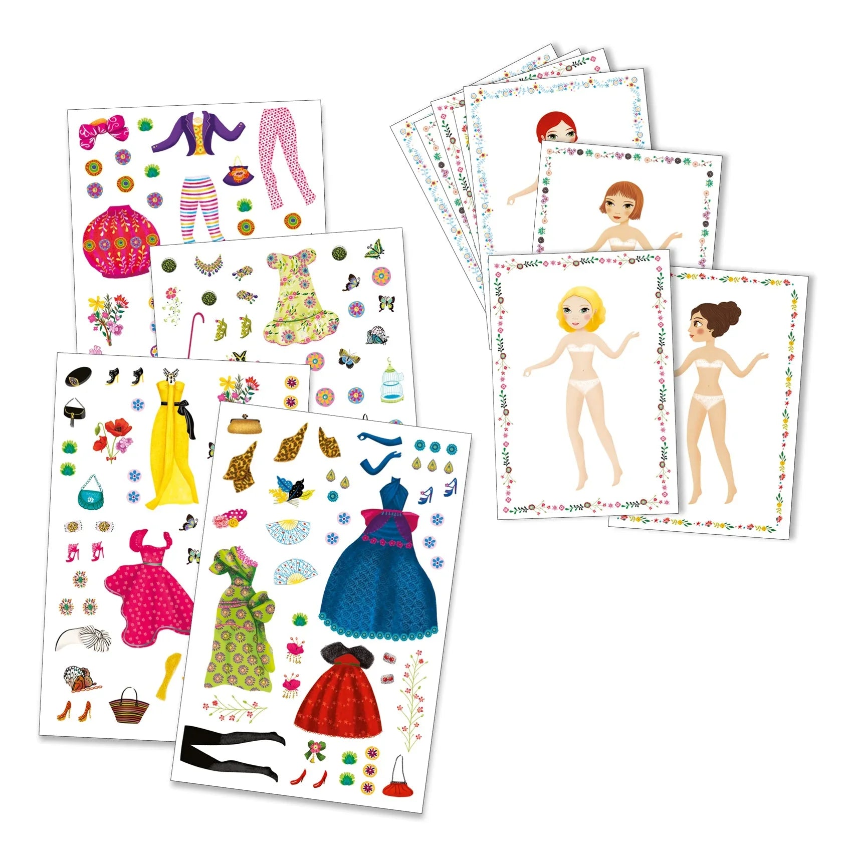 Massive Fashion Paper Dolls Kit