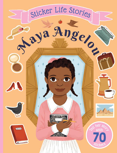 Maya Angelou Sticker Life Stories Activity Book